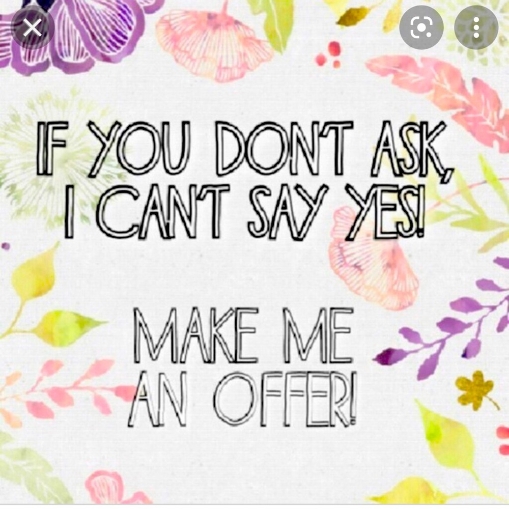Offers welcomed